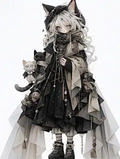 暗黑小猫女
