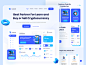 Cryptowall - Cryptocurreny Landing Page uiux glass effect 3d design homepage testimonial header web landing page website crypto wallet web wallet landing page crypto wallet crypto currency crypto dashboard crypto landing page cryptocurrency landing page c