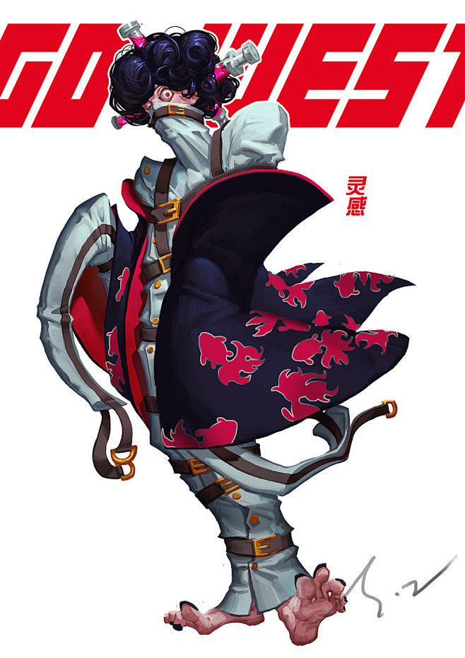 go west 灵感大王, xtasy zhu : 金鱼精灵感大王 他原来是观音的一个