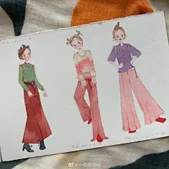 22天的临摹练习。
原图是我们课堂的牛牛老师@牛臂阿童木
穿搭班内容
#水彩##手绘##水彩人物##穿搭##水彩教程# ​​​​