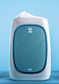 P&H air purifier and humidifier : &H Air Manager is an air purifier which has a water system that can purify and humidify the air at the same time. Meanwhile, the humidifier part can be detached from the air purifier to use separately. The color f