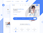 MedCareers - Recruitment in Healthcare ‍⚕️ sketch landing page interface design web ux ui minimal homepage clean jobs recruitment