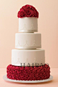 每一款婚礼蛋糕都可以是一件艺术品