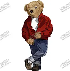 熊 【酷图网】大牌,泰迪熊,熊,小熊,男装,女装,潮流,时尚,流行,