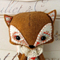 woodland fox pattern