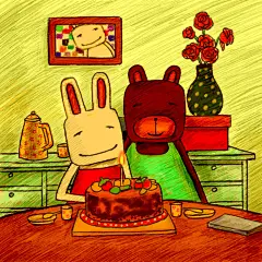 画画的茶米  的插画