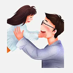手绘父女插画人物素材图片大小1024x1024px 图片尺寸1.01 MB 来自PNG搜索网 pngss.com 免费免扣png素材下载！背影#插画#父女插画#卡通#人物素材#时尚#手绘#装饰#