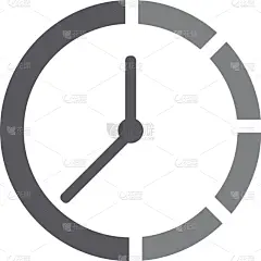 钟,计算机图标,平坦的,商务,迅速,现代,圆形,仪表盘,分离着色,观看