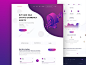 Crypto Currency Retail Landing Page colour color table minimal ico web uidesign mining litecoin landingpage uxdesign webdesign cryptocurrency bitcoin