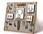 Jewelry Organizer for Earrings, Rings, Necklaces and Bracelets . Jewelry Display Stand // SO1005