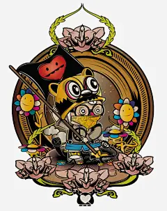 简约海盗少年插画免抠素材 创意素材 png素材