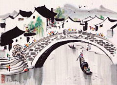 月朦胧q采集到江南