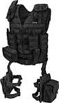 Loaded-Gear-Tactical-Vest-Light-Outdoor-Training-Vest-and-Leg-Platforms-for-Adults
