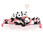 心水♥、cute、动漫、插画、漫画、Rings、熊猫、panda、熊猫控、CUT卡通、背景、心水、LIFE