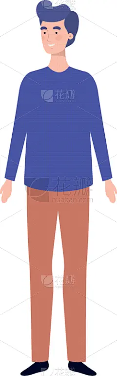 白色背景,青年男人,可爱的,商务,自然美,头发,剪贴画,酷,站,服务