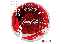 凉爽一夏！可口可乐的广告Banner设计 - 优优教程网