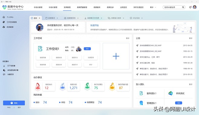 数据中台界面精选，和数据仓库并非一个概念！-今日头条