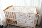 手工纯棉棉花宝宝婴儿儿童床床围子bb防护安全护栏床帏可拆洗定做-淘宝网