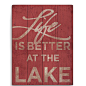 Click Wall Art Life is Better at the Lake Textual Art : Shop Wayfair for All Wall Art to match every style and budget. Enjoy Free Shipping on most stuff, even big stuff.