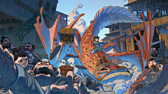 莫须有__采集到场景插画