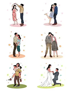 七夕,情人节,PNG,牛郎织女,鹊桥,png免扣