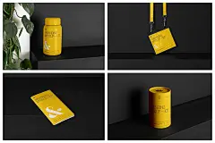 24款高级品牌VI设计名片信纸手提袋包装盒画册样机模板 Branding Mockups Kit – Studio Scenes - 嗨酷Hiicoo-专注海外高品质设计素材-做设计上嗨酷