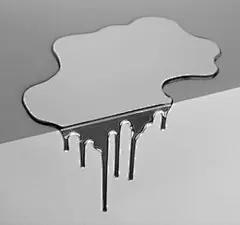 亚克力桌面收纳装饰 彩妆护肤品收纳盒收纳架 花瓶Melting Mirrors