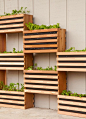 How to: Make a Modern, Space-Saving Vertical Vegetable Garden