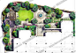 园林景观规划设计别墅庭院花园彩色平面图总图素材毕业设计220张-淘宝网