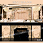 裸粉色森系婚礼婚庆主舞台异形KT板拱门背景设计现场布置效果图-淘宝网
