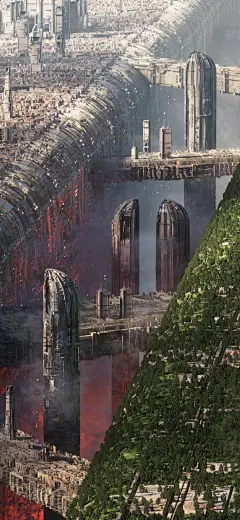 科幻 插画 手机壁纸