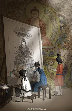 【古风人物】唐童TANGTONG 绘