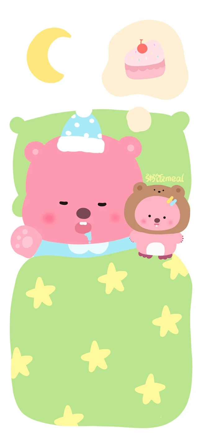 可爱的海狸壁纸♥