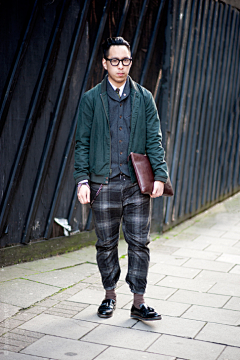 QUARTET眼镜买手采集到Stylish-Men's Style