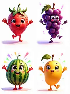 人物加强,食物,现代创意插画,LoRA,