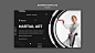 Free PSD karate class template banner