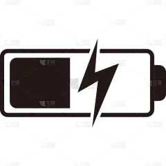 图标系列-通用-充电矢量图标贴纸