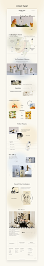 cologne e-commerce Fragrance jomalone online store perfume redesign shop UX UI Web Design 