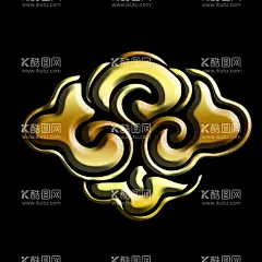 祥云   - 源文件下载【酷图网】祥云,祥云素材,祥云免扣图,祥云图片,古典祥云,金色祥云,云纹,