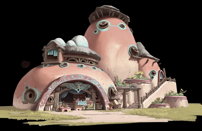 大鹰部落——巫师小屋
