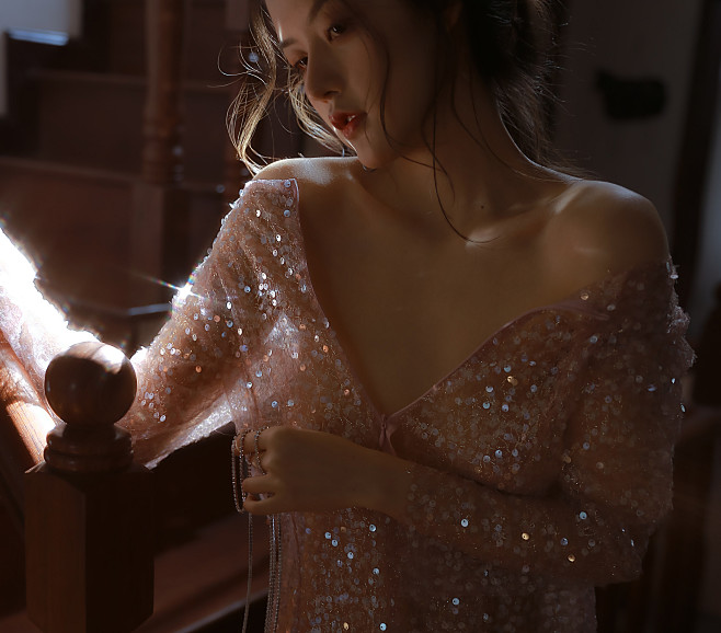 波光粼粼