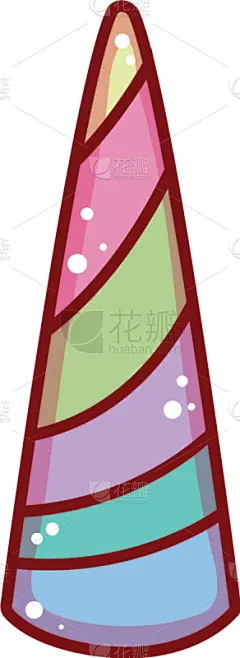 独角兽,有角的,色彩鲜艳,衣服,自然,华丽的,条纹,请柬,高雅,想象