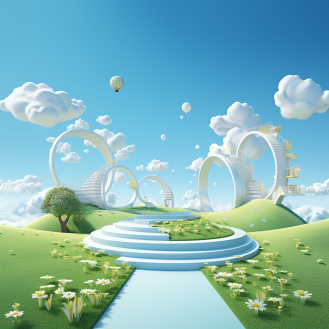 Stage design, close-...