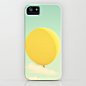 yellow balloon iPhone & iPod Case #采集大赛#