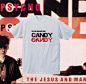 The Jesus and mary chain shirt T恤 丝网印 Psycho Candy