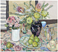 澳大利亚画家Criss Canning的作品 ——《芬芳》
70岁的她50年都在坚持画画，她的作品雅宜清致，被人称为“最美的艺术追求”，她的名字是科律丝·坎宁Criss Canning。