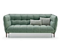 TUFTED UPHOLSTERED FABRIC SOFA HUSK SOFA HUSK COLLECTION BY B&B ITALIA | DESIGN PATRICIA URUIOLA@北坤人素材
