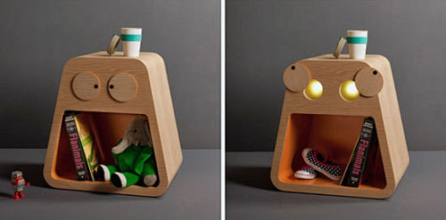 zakka：创意儿童家具。玩具衣物收纳的...