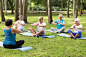 公园,健身垫,老年人,瑜珈教师,瑜伽裤子,瑜珈班,活力,老年男人,运动,坐