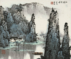 江山无限好2采集到中国山水画